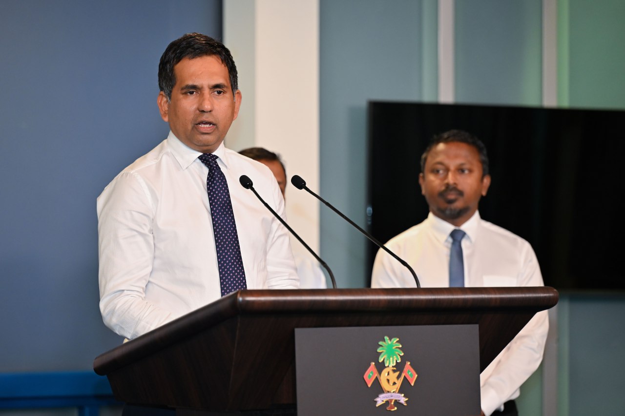 އިޤްތިޞާދީ ތަރައްޤީއާ ވިޔަފާރިއާބެހޭ ވަޒީރު މުޙައްމަދު ސަޢީދު