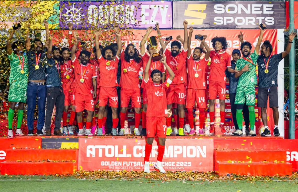 ގޯލްޑަން ފުޓްސަލް ޗެލެންޖް 2025 ގެ ޒޯނު ފައިނަލްތައް މިރޭ