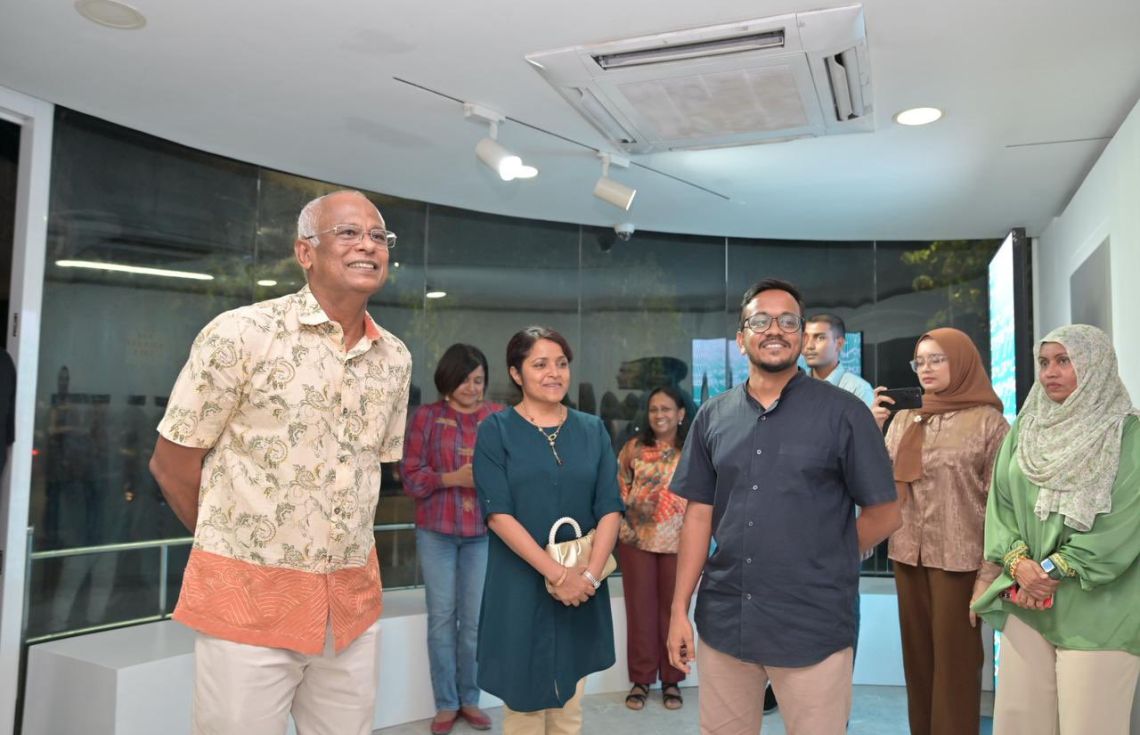 "މައުމޫން" ފޮންޓް ތަޢާރަފްކުރުމަކީ ދިވެހިބަސް ދިރުވުމުގެ މުހިންމު މަސައްކަތެއް: ކުރީގެ ރައީސް ޞާލިޙް