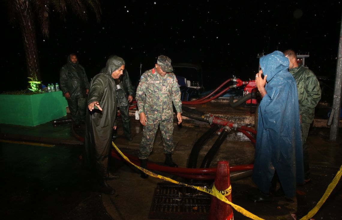 މާލޭގެ ބައެއް ގޭގެއިން ނަޖިސް ބޭރުވެގެން 40 މީހަކު ވަގުތީ ހިޔާތަކަށް ބަދަލުކޮށްފި