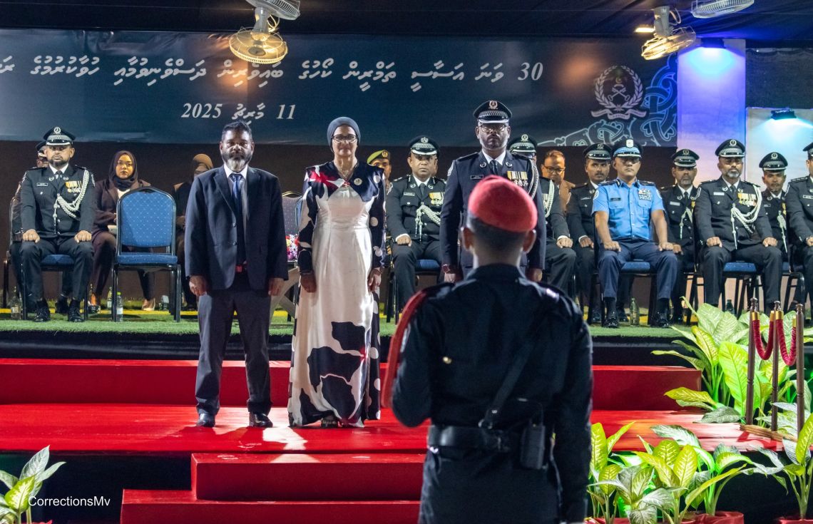 ކަރެކްޝަނަލް ސަރވިސްގެ 30 ވަނަ އަސާސީ ތަމްރީން ކޯސް ނިމުމަކަށް