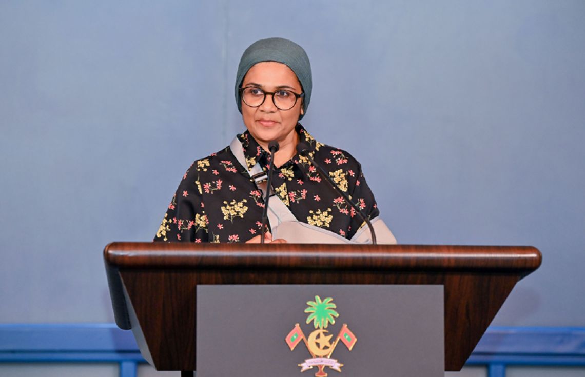 ކުޑަކުދިންނަށް އަމާޒުކޮށް މީސްމީޑިއާގައި ކުރާ ފުރައްސާރައާ މެދު ވަޒީރު މާރިޔާ ކަންބޮޑުވުން ފާޅުކުރައްވައިފި