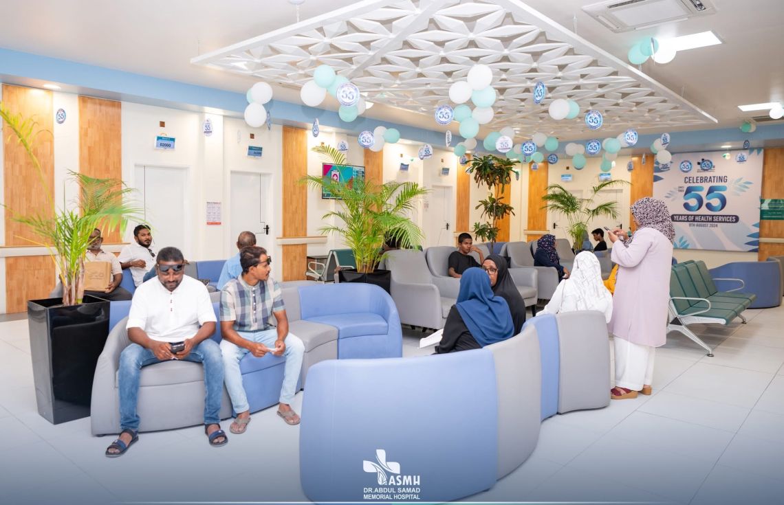 އައިޖީއެމްއެޗްގެ ޑޮކްޓަރުންގެ ޓީމެއް ތިނަދޫ ސިޓީގައި ބަލާގޮތަށް ހަމަޖެހިއްޖެ