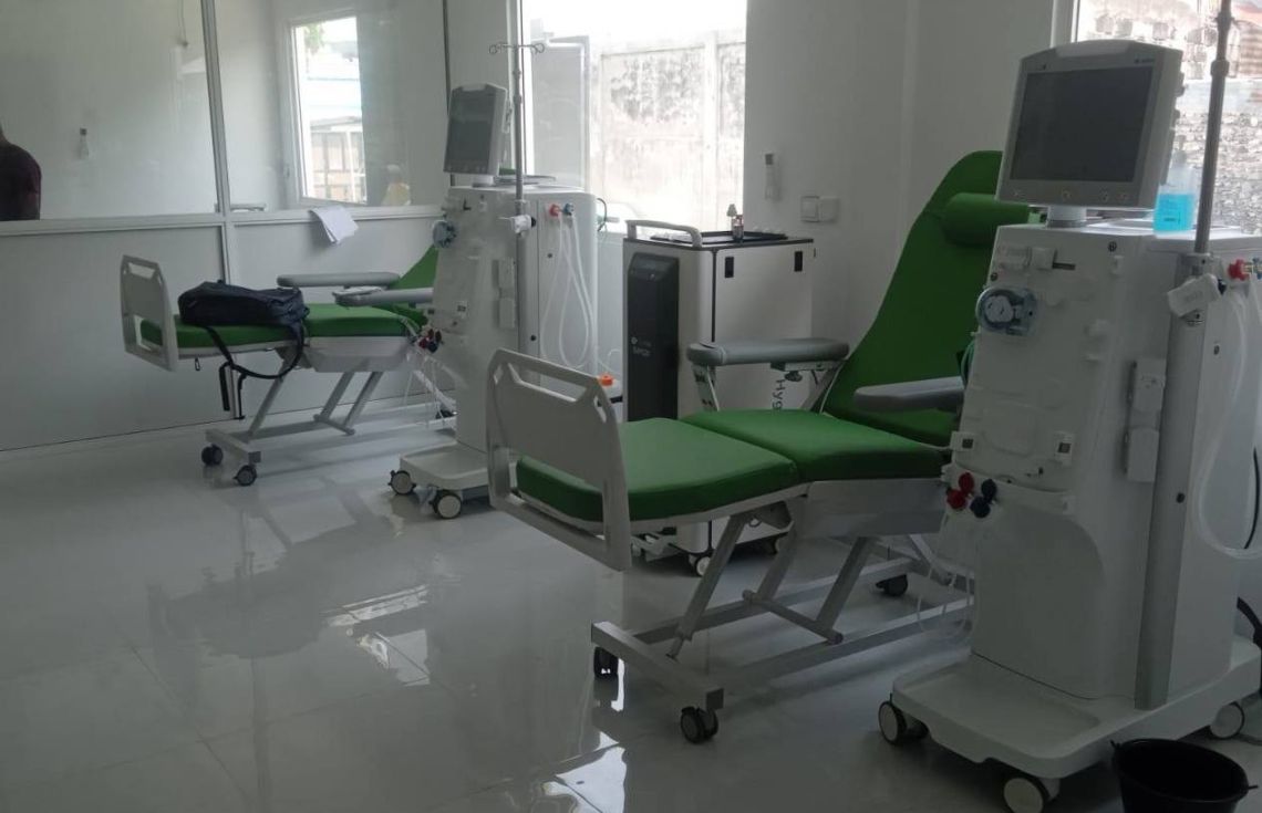 ސަރުކާރުން ވެލިދޫގައި ޑަޔަލިސިސްގެ ހިދުމަތް ފަށައިފި