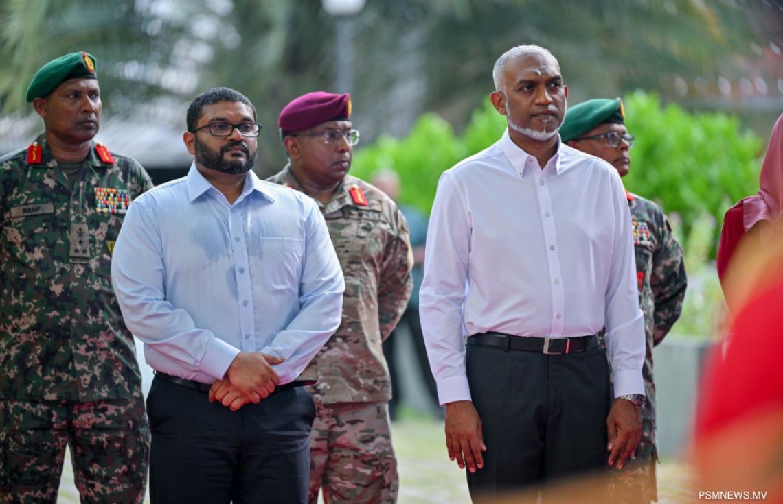 އަސްކަރީ ޤާބިލްކަން އިތުރުކުރުމަށް ރައީސް ކުރައްވާ ބުރަ މަސައްކަތްޕުޅަށް ޝުކުރު ޙައްޤު: ދިފާޢީ ވަޒީރު