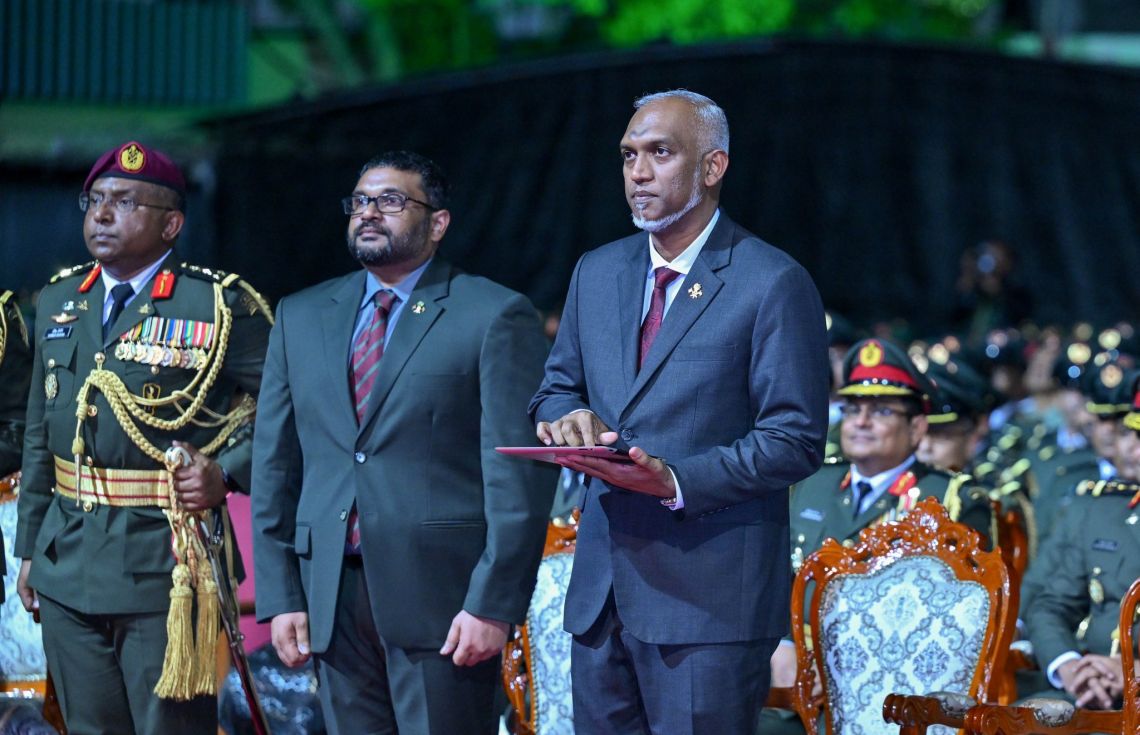 އަލަށް ތަޢާރަފްކުރި ސިފައިންގެ ނިޝާން ރަސްމީކޮށް އިފްތިތާޙުކޮށްފި