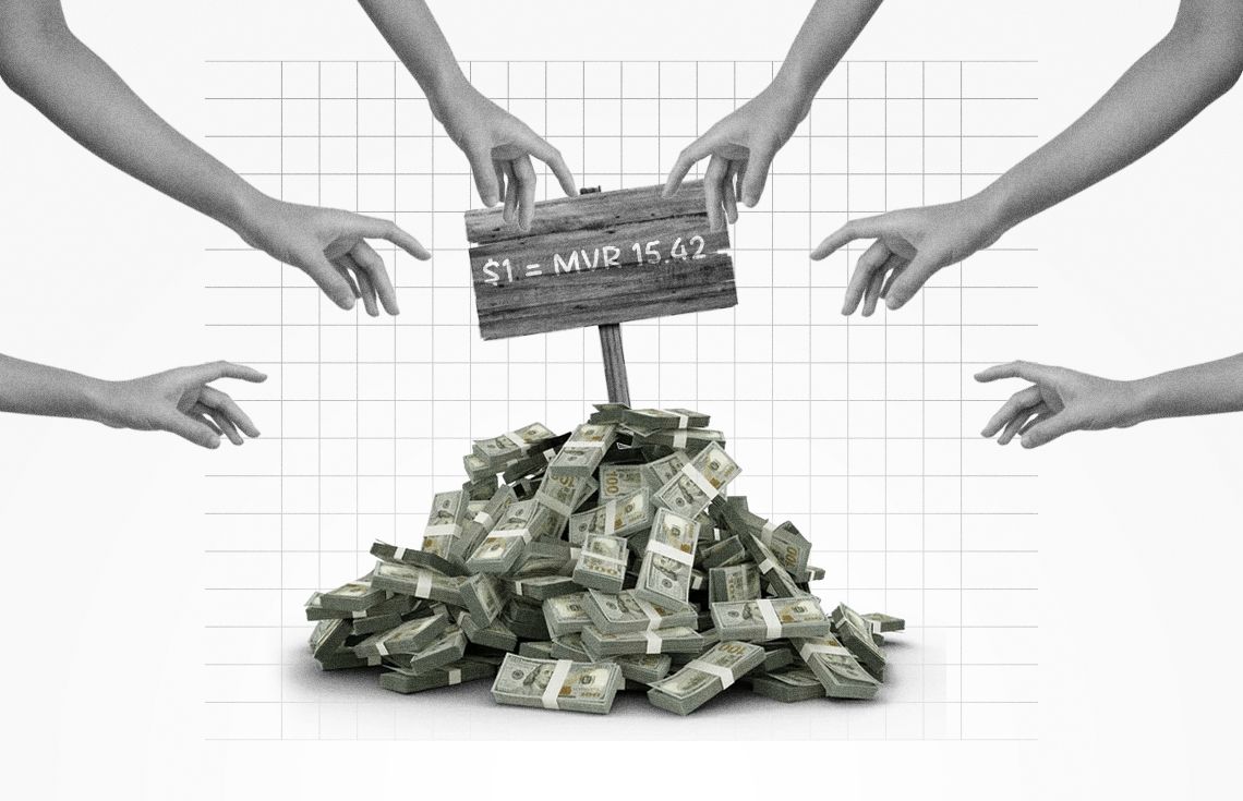 ދައުރު ނިމުމުގެ ކުރިން ޑޮލަރު ރޭޓް 15.42ރ. އަށް ވެއްޓޭނެ: ރައީސް