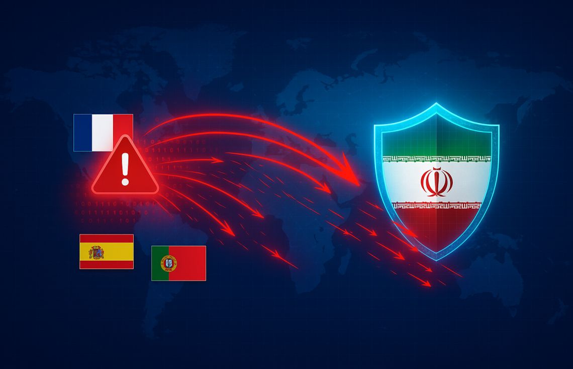 ސައިބަރ ހަމަލާތަކުން ޔޫރަޕް ހުއްޓުނުއިރު އީރާނުން ހަމަލާ ނާކާމިޔާބުކޮށްލައިފި