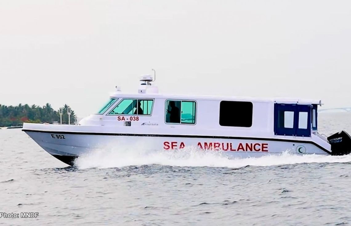 އެމްއެންޑީއެފްގެ ސީ އެބްމިއުލާންސެއް. އިތުރު 10 ސީ އެމްބިއުލާންސް މި އަހަރު ހޯދާނެ.