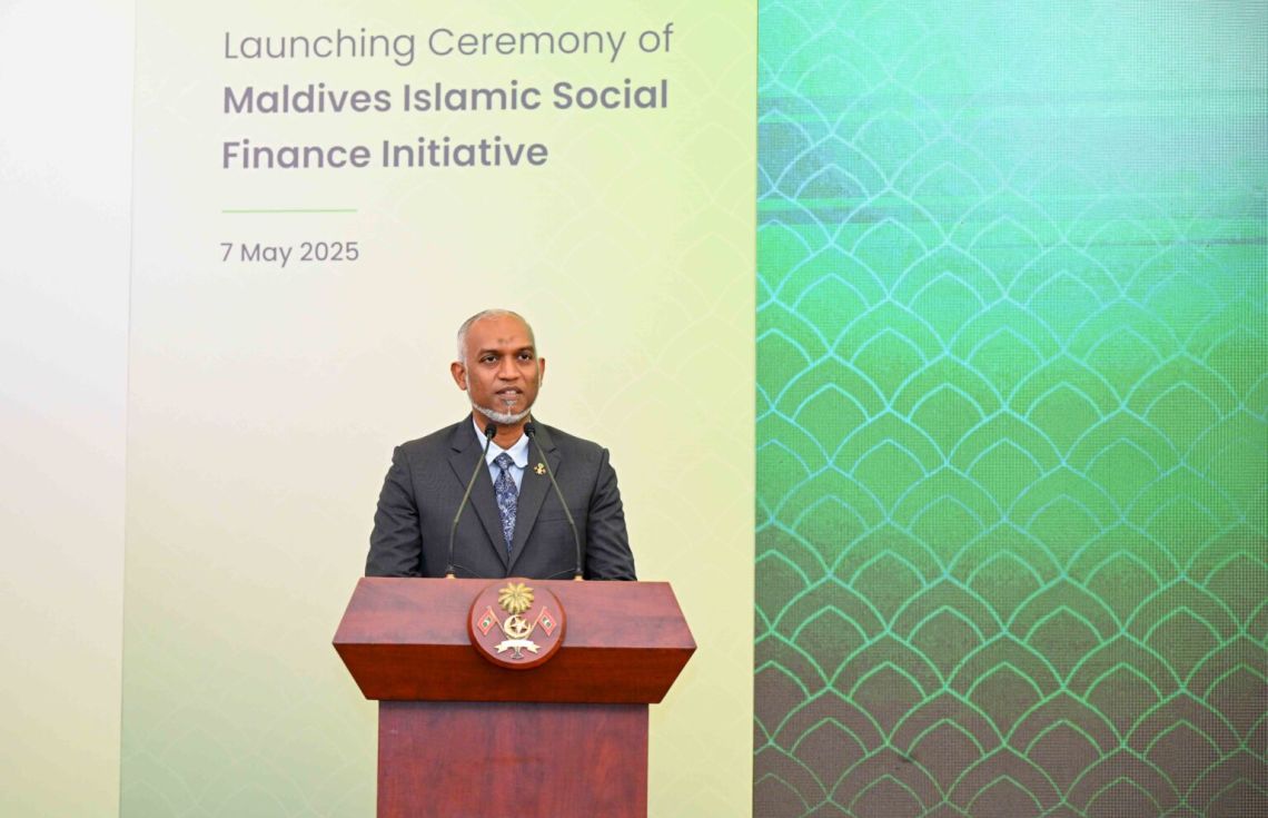 ރައީސުލްޖުމްހޫރިއްޔާ ޑރ. މުޙައްމަދު މުއިއްޒު: އެމަނިކުފާނުގެ އަމާޒަކީ މި ރާއްޖެ އިސްލާމިކް ފައިނޭންސްގެ ހަބަކަށް ހެދުން.