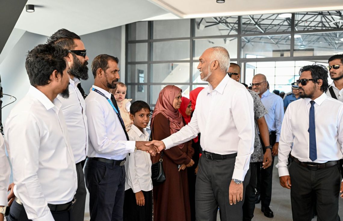 މުލީ ރީޖަނަލް ހޮސްޕިޓަލުގެ އައު އިމާރާތުގެ މަސައްކަތް ރައީސް ފައްޓަވައިދެއްވައިފި