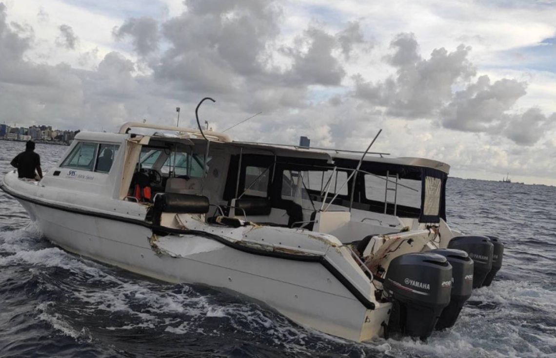 ކަނޑުމަތީގައި ދެ އުޅަނދު ޖެހި 5 މީހަކަށް އަނިޔާވެއްޖެ