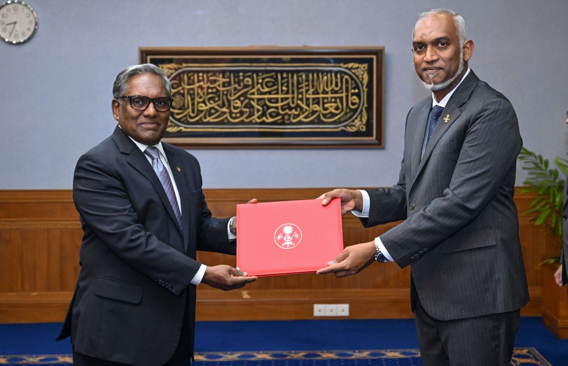 ރައީސުލްޖުމްހޫރިއްޔާ ޑޮކްޓަރ މުޙައްމަދު މުޢިއްޒު، ސްޕެޝަލް އެންވޯއި އޮފް ދަ ޕްރެޒިޑެންޓްގެ މަޤާމަށް، ރައީސް ޑޮކްޓަރ މުޙައްމަދު ވަޙީދު ޙަސަން ޢައްޔަނުކުރެއްވުން.