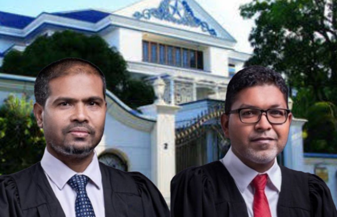 ސުޕްރީމް ކޯޓަށް ސަލީމާއި ހަމީދު އައްޔަންކުރަން ކޮމިޓީން ރުހުން ދީފި