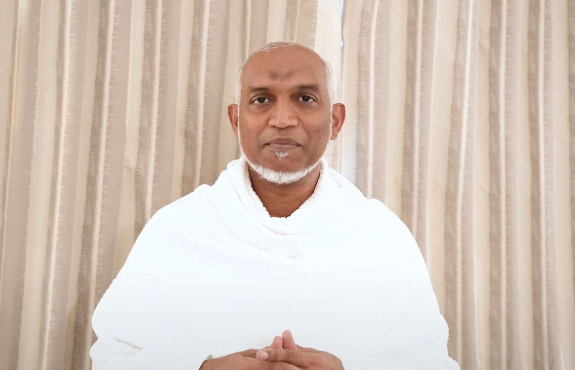 ރައީސުލްޖުމްހޫރިއްޔާ ދިވެހި ރައްޔިތުންނަށް ހެޔޮ ދުޢާ ކުރައްވައިފި