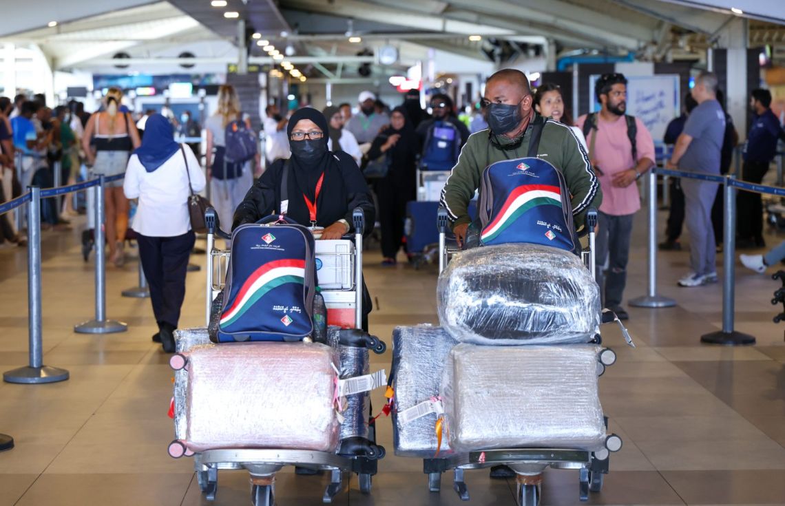 ދިވެހި ޙައްޖުވެރިން އެނބުރި އަންނަން ފަށައިފި