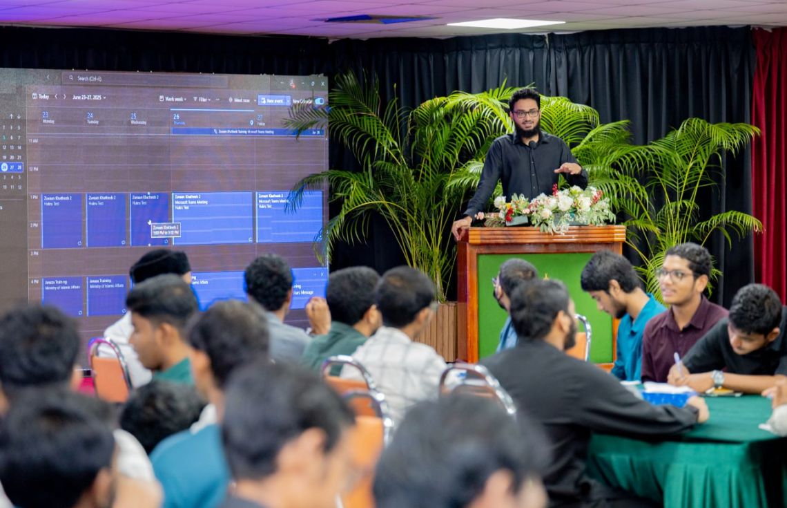 250 އަށް ވުރެ ގިނަ ބައިވެރިންނާއެކު ޒުވާން ހަތީބުން ޕްރޮގުރާމުގެ ތިންވަނަ ބުރު ފަށައިފި