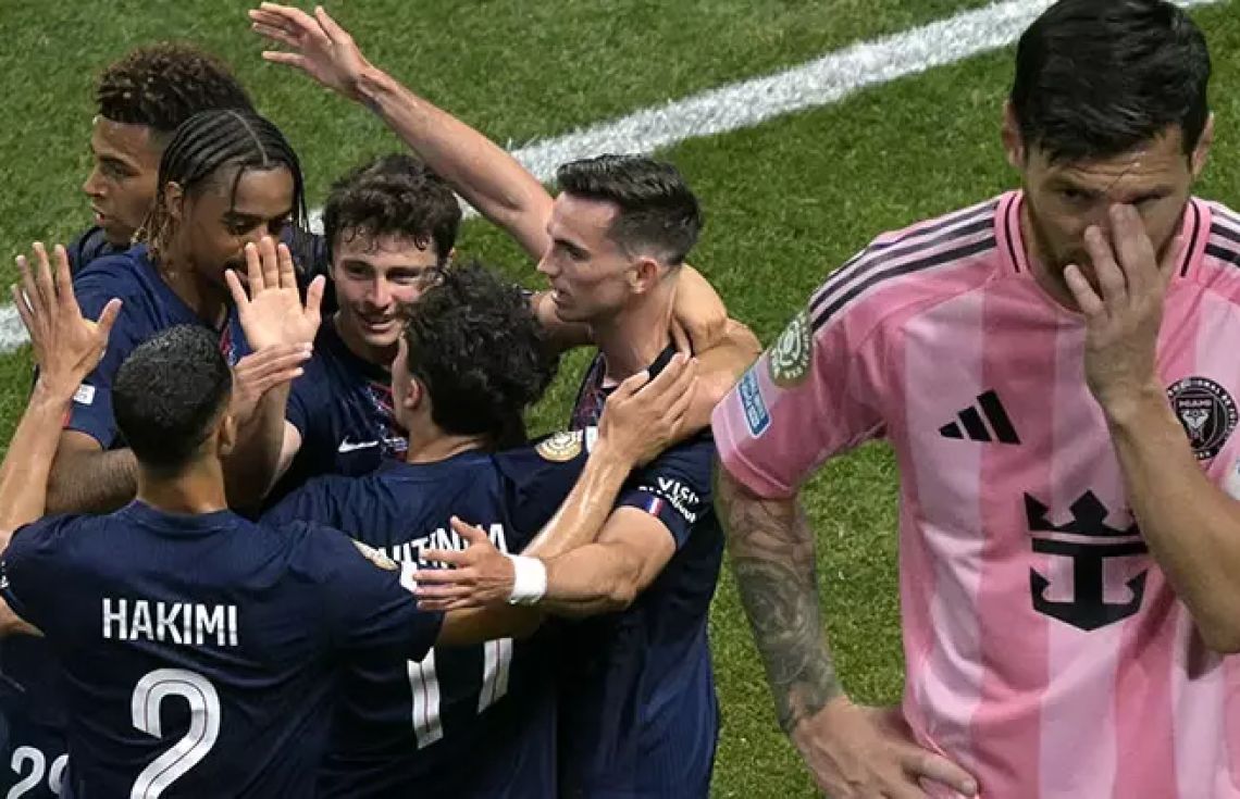 ޕީއެސްޖީން މެސީ ލަދުގެންނުވާލައިފި