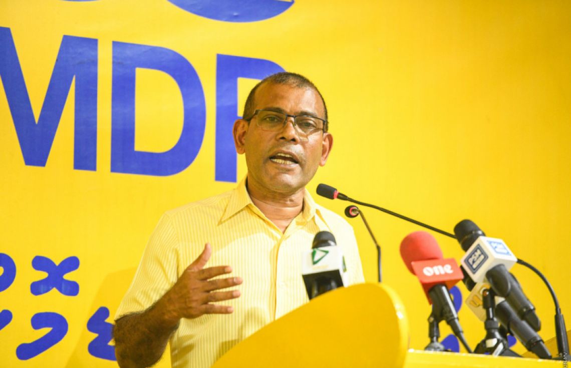 ނަޝީދުގެ ވިސްނުން އަދިވެސް ހުރީ އެއާޕޯޓު ވިއްކާލަން!