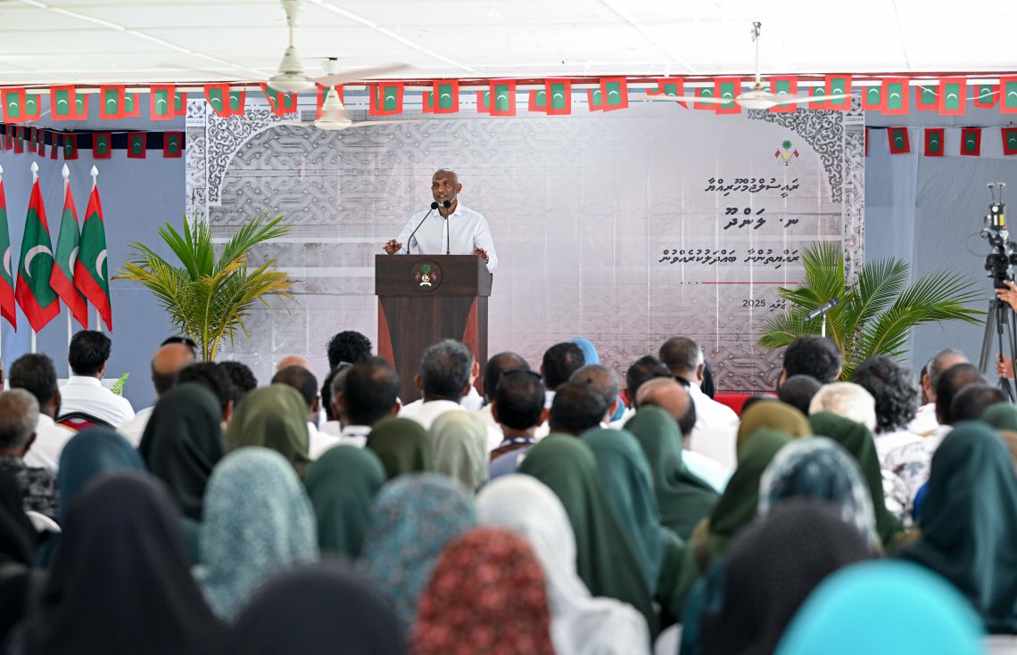 ލަންދޫގެ ގިރާ ސަރަހައްދު ހިމާޔަތްކުރުމުގެ މަސައްކަތް ޑިސެމްބަރުގެ ކުރިން ފައްޓަވާނެ ކަމަށް ރައީސް ވިދާޅުވެއްޖެ