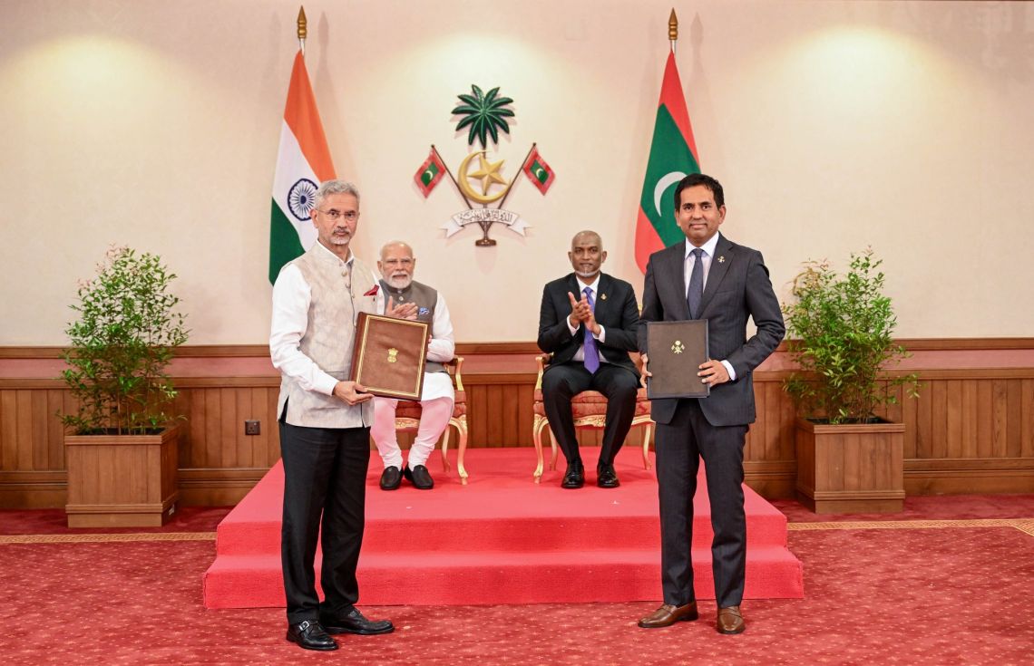 އިންޑިއާއިން ރާއްޖެއަށް 565 މިލިއަން ޑޮލަރުގެ ލައިން އޮފް ކްރެޑިޓް ފެސިލިޓީއެއް