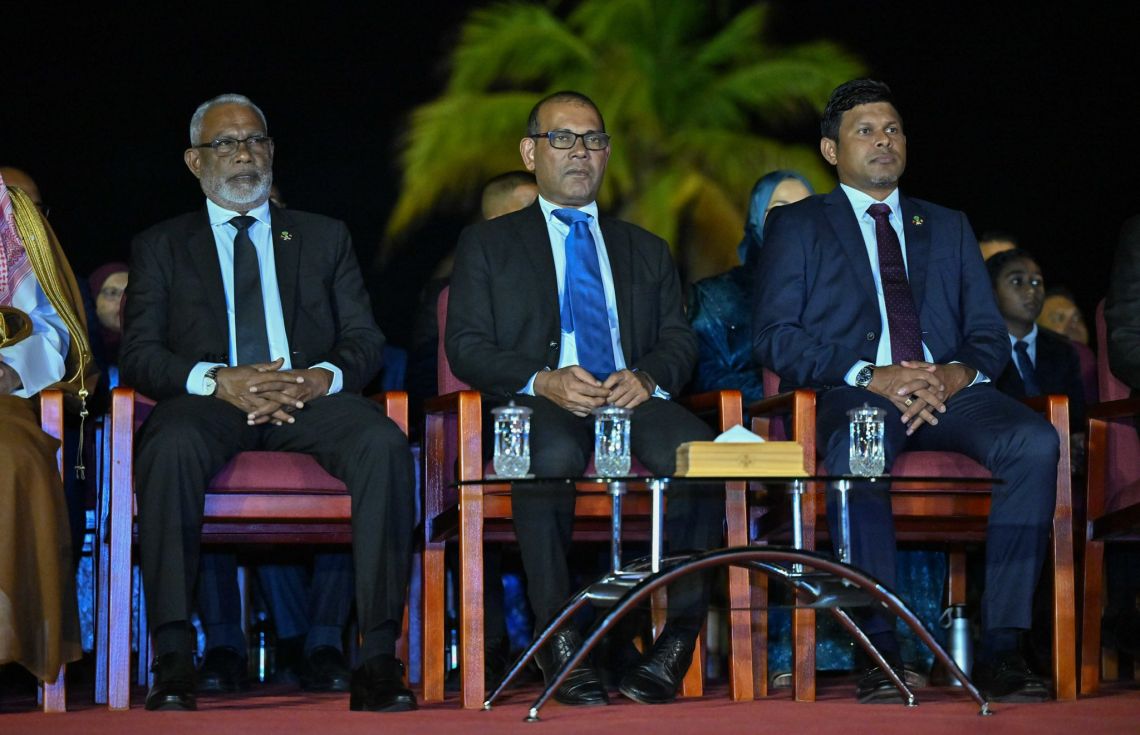 ދައުވަތު ގަބޫލުފުޅު ކުރައްވައި އާ ޓާމިނަލް ހުޅުވުމުގެ ހަފްލާއަށް ވަޑައިގަތީ ނަޝީދާއި ވަހީދު