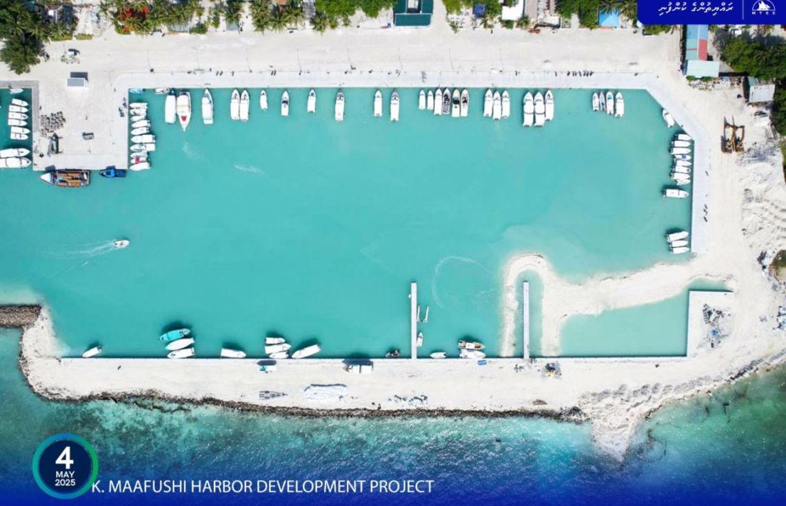 މާފުށީގައި ހަދާ ބްރިޖުގެ 30 ޕަސެންޓް ނިމިއްޖެ