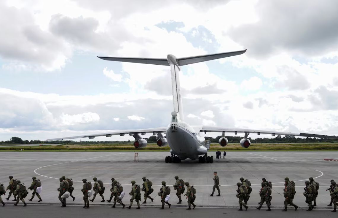 ޔޫރަޕުން ޔުކްރޭނަށް ލަޝްކަރެއް އެއްކުރާތީ ރަޝިއާ އާއި ބެލަރޫސް ތައްޔާރުވަނީ