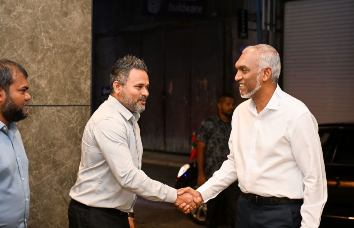 ރައީސް ދެއްކެވީ ޑިމޮކްރަޓިކް ވެރިއެއްގެ ފަރާތްޕުޅުން ފެންނާނެ އެންމެ ރީތި މިސާލު: ޝިޔާމް