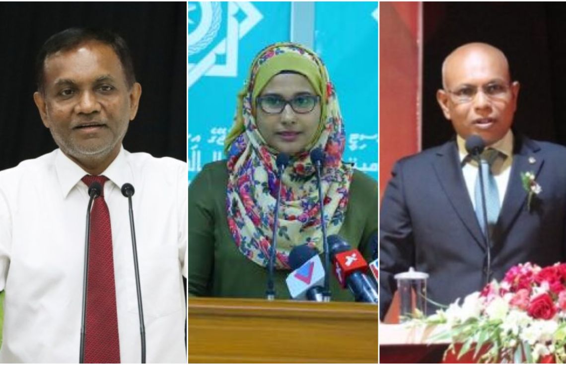 ސީއެސްސީއަށް ނާސިހާއި ދީބާ އަދި ފާއިޒު އައްޔަންކުރަން ފާސްކޮށްފި