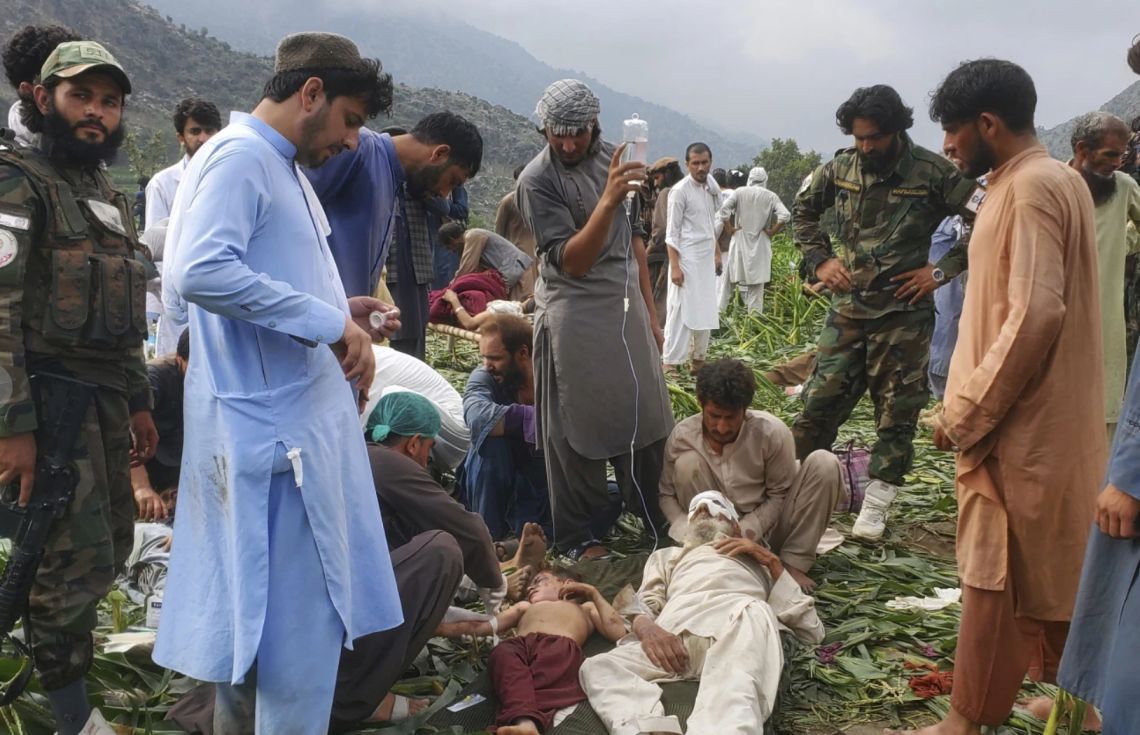 އަފްޣާނިސްތާނަށް އައި ބިންހެލުމުގައި މަރުވި މީހުންގެ ޢަދަދު ހާހަކަށް