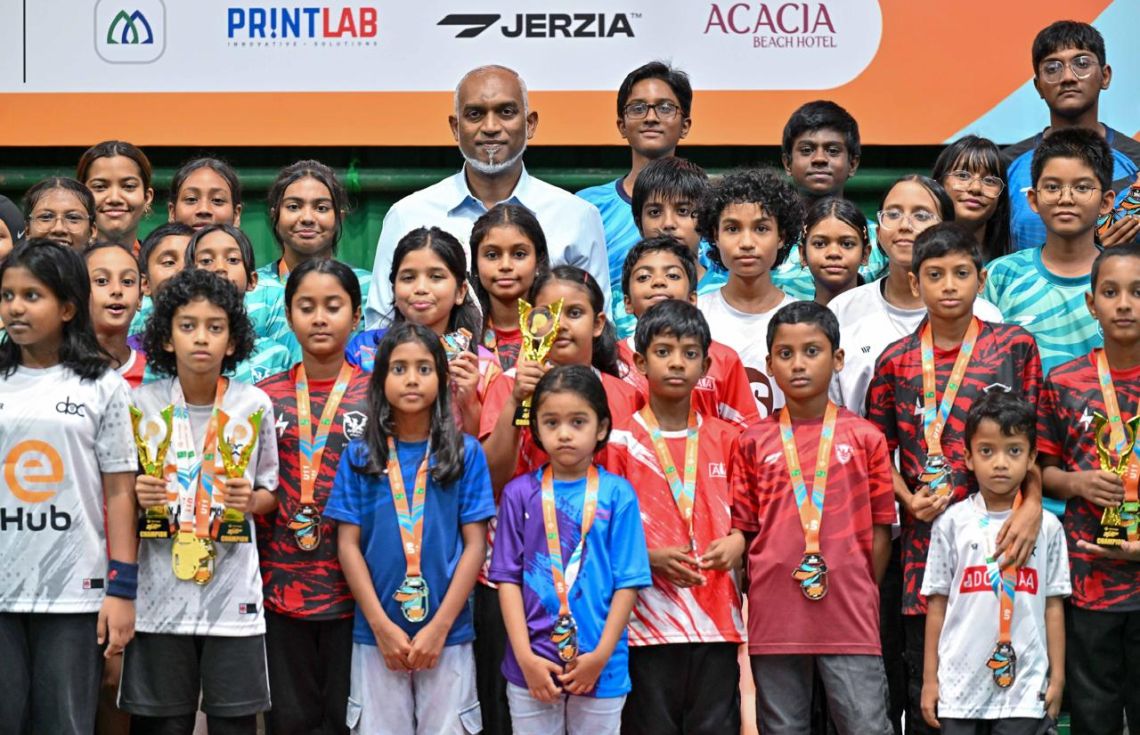 ދިރާގު މޯލްޑިވްސް ޖޫނިއާ އޯޕަން 2025 ނިންމުމުގެ ރަސްމިއްޔާތުގައި ރައީސް ބައިވެރިވެވަޑައިގެންފި