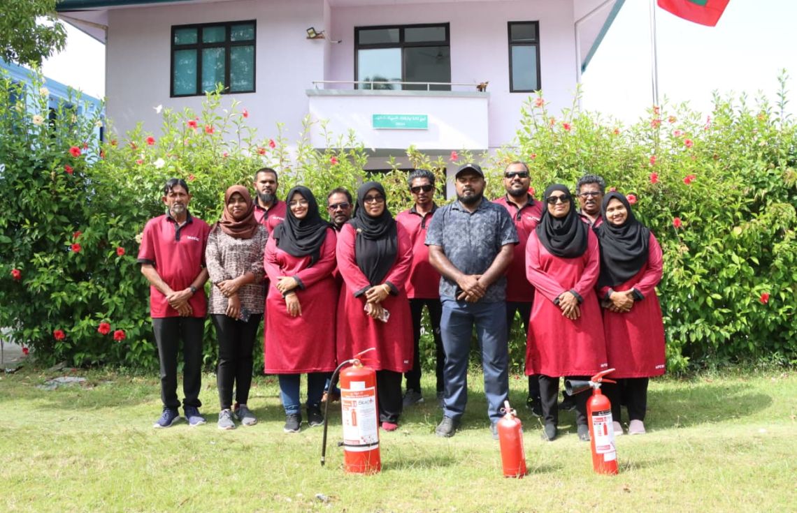 ސޯޝަލް މިނިސްޓްރީގެ ތަމްރީނު ޕްރޮގްރާމުގެ ބައިވެރިން: ފޮޓޯ/ ސޯޝަލް މިނިސްޓްރީ---