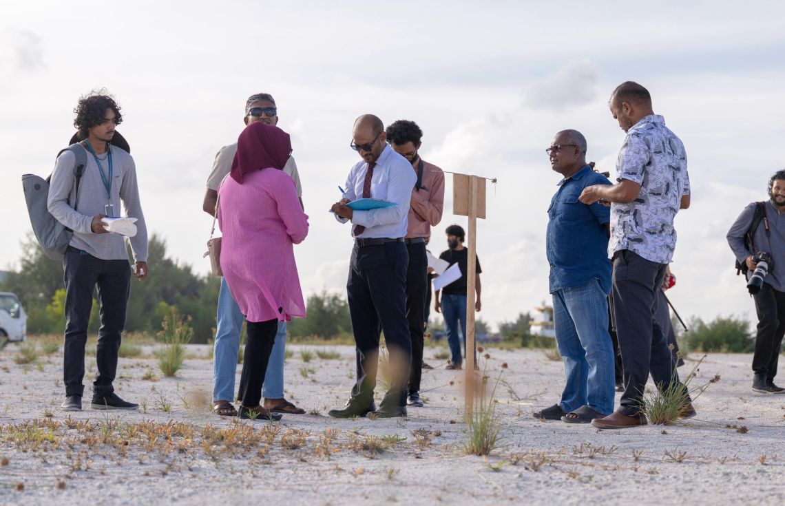 ގުޅީފަޅުން ގޯތި ލިބުނު ފަރާތްތަކަށް ބިން ހަވާލުކުރަން ފަށައިފި