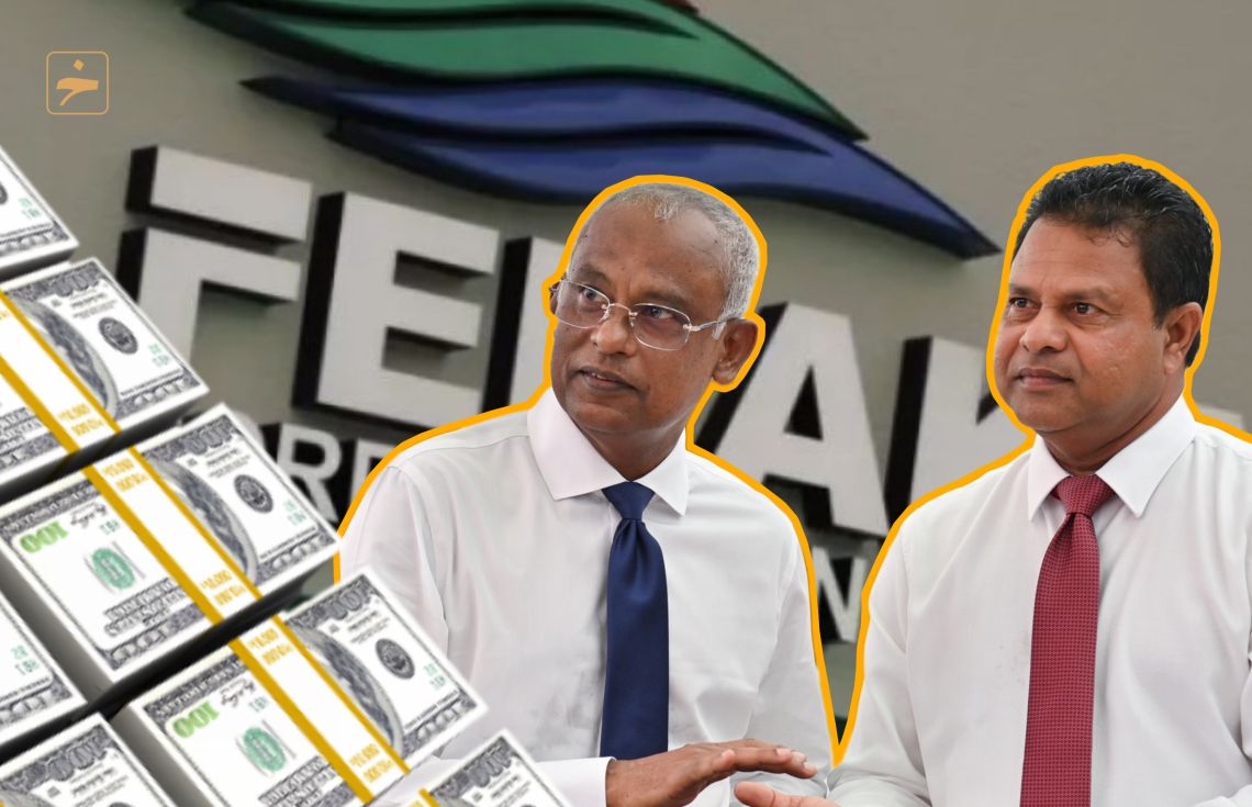 ފެނަކައިން ވާނުވާ ނޭނގި 88.6 މިލިއަން ރުފިޔާ ބުރުއްސައިލިއިރު، ހިސާބެއް ކިތާބެއްވެސް ހާމައެއް ނުކުރޭ!