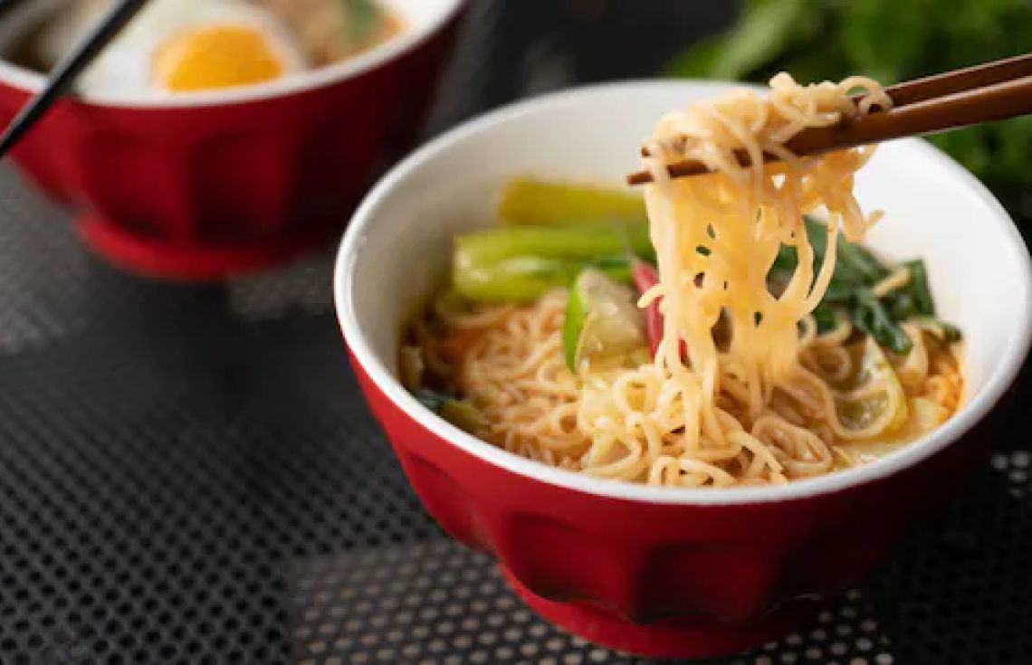 ރާމެން ނޫޑުލްސް.---ފޮޓޯ: އެންޑީޓީވީ