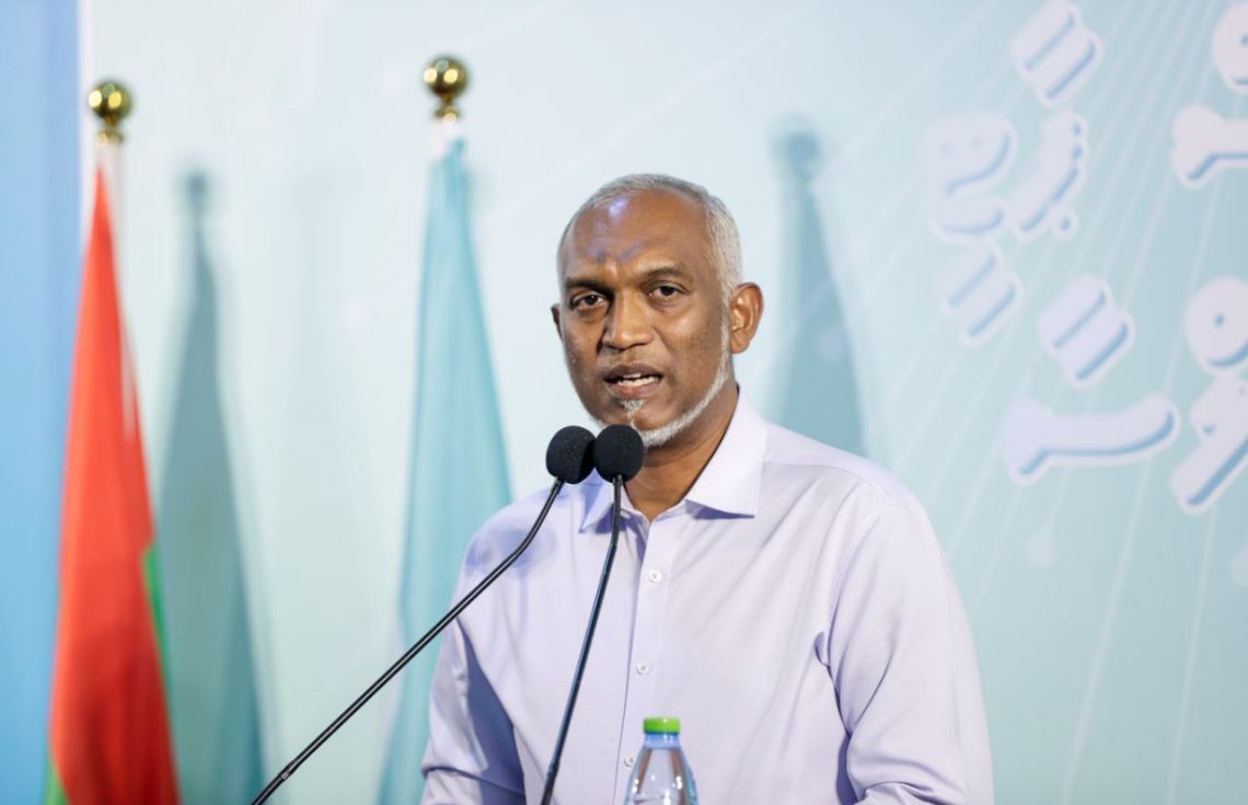 ކޮންގްރެސް ޕާޓީގެ ހަރުގޭ ޖަލްސާގައި ރައީސް ވާހަކަފުޅު ދައްކަވަނީ