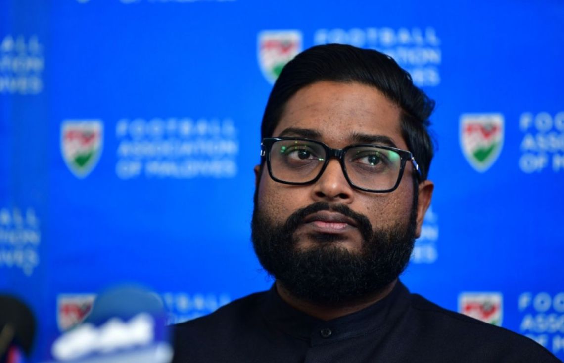 އެފްއޭއެމްގެ ކުރީގެ ރައީސް ބައްސާމް އަދީލް ޖަލީލް. ބައްސާމަށް ހިޔާނާތުގެ ކުށް ސާބިތުވެ 4 އަހަރަށް ޖަލަށް ލާން މިއަދު ވަނީ ހުކުމް ކޮށްފަ---
