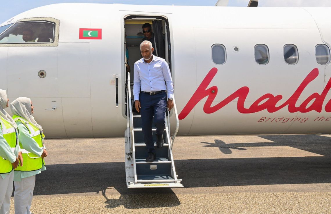 ރައްޔިތުންނާ ގާތުން ބައްދަލުކުރެއްވުމަށް ރައީސުލްޖުމްހޫރިއްޔާ ށ. އަތޮޅަށް ފުރާވަޑައިގެންފި