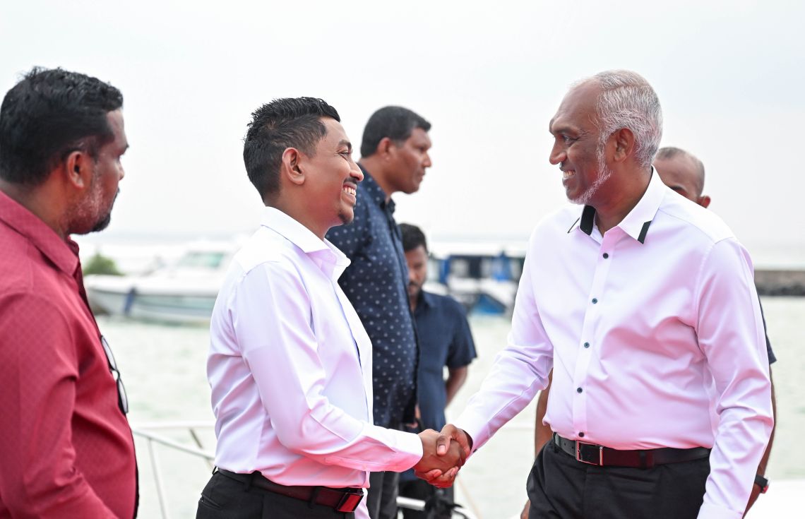 ރެކޯޑު އަދަދަކަށް ފުނަދޫއަށް މަސައްކަތް ފަށައިފި: މަމްދޫހް