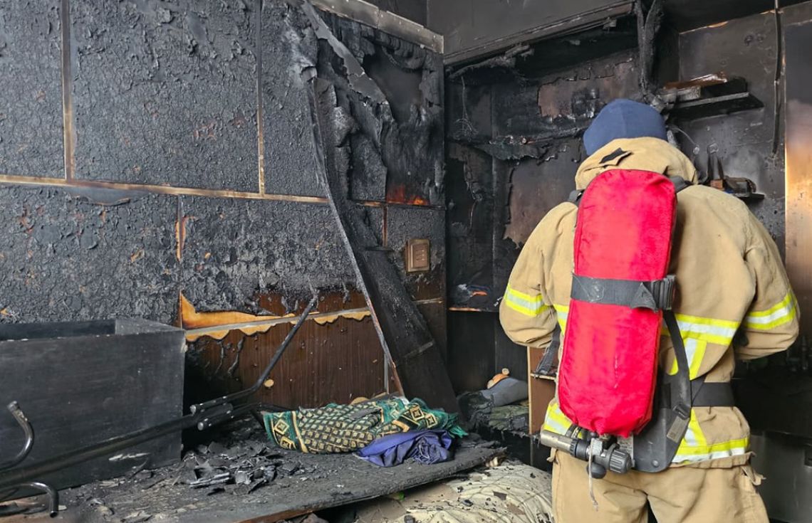 ހުޅުމާލޭގައި ހިނގި އަލިފާނުގެ ހާދިސާއެއްގައި އެޕާޓްމެންޓަކަށް ބޮޑެތި ގެއްލުންތަކެއް