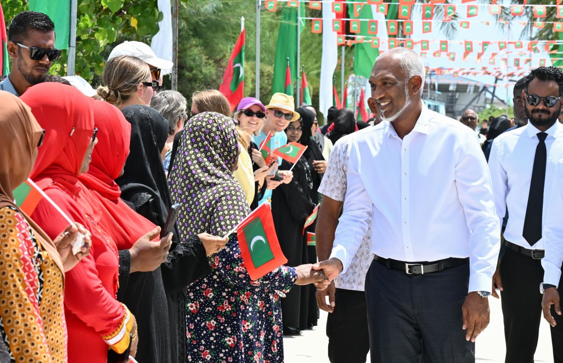 ދިއްފުށީގެ ބިން ހިއްކުމުގެ މަޝްރޫއު އަހަރެއްތެރޭ ނިމޭނެ: ރައީސް