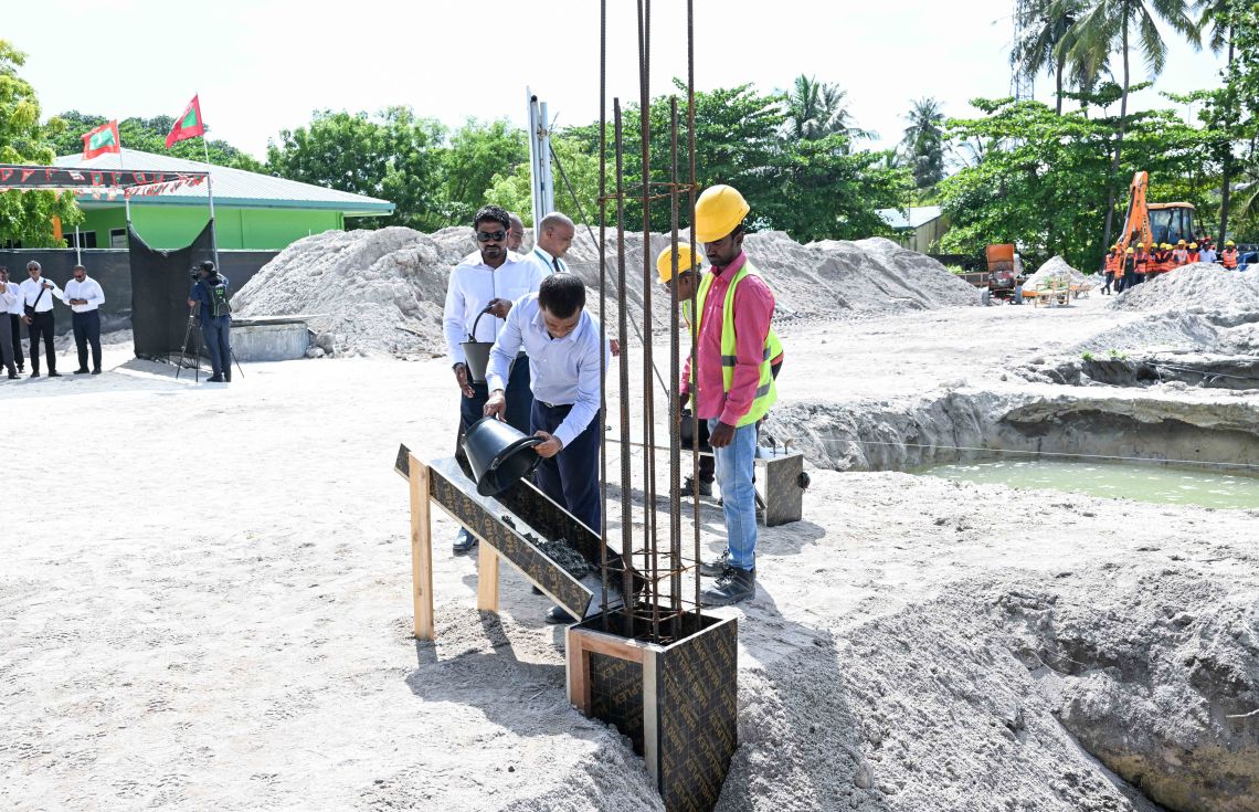 ތުލުސްދޫގައި އަޅާ 30 އެނދުގެ ހޮސްޕިޓަލުގެ އަމަލީ މަސައްކަތް ފަށައިފި