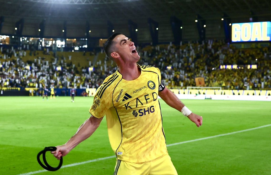 ރޮނާލްޑޯގެ ދެ ގޯލާއެކު ފަހު މިނެޓުގައި އަލް-ނަސްރު ސަލާމަތްވެއްޖެ