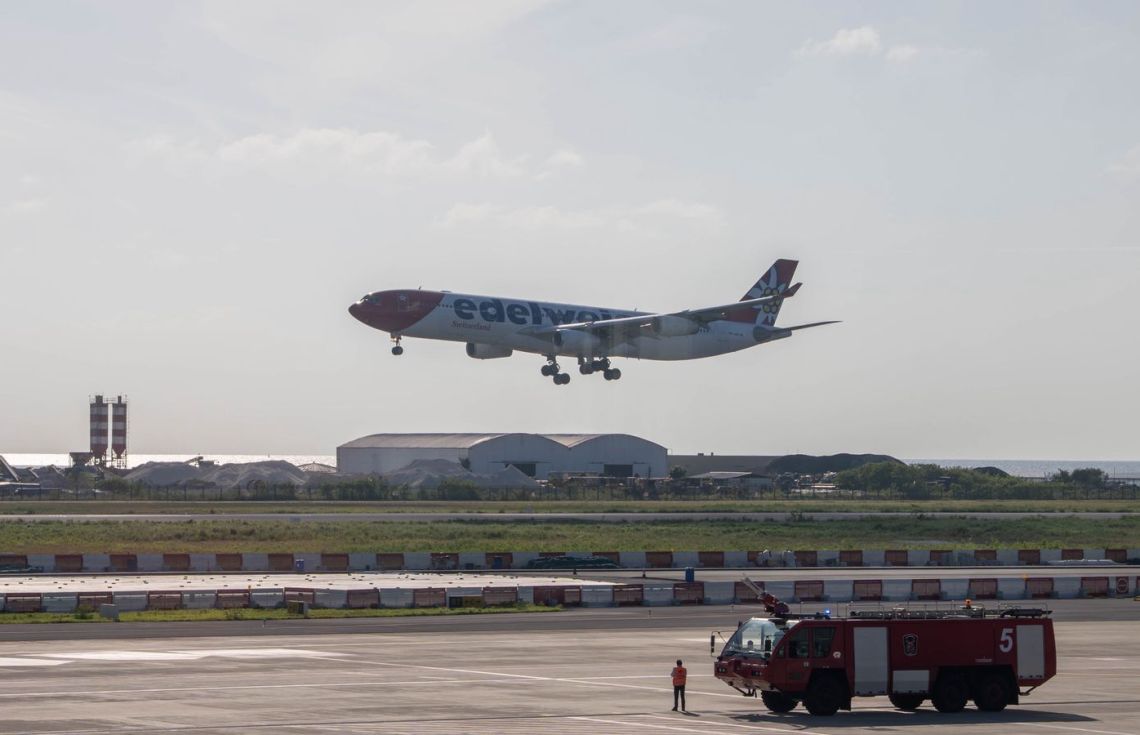 ސްވިޒަލެންޑްގެ އެޑެލްވައިސް އާއި އެކު 22 ވަނަ އެއާލައިނަށް ޓާމިނަލް 1 އިން ޚިދުމަތްދޭން ފަށައިފި