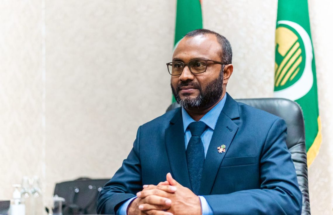 ރަސްމީ ދަތުރުފުޅެއްގައި މިނިސްޓަރު ޝަހީމް ސައުދީއަށް ވަޑައިގެންފި