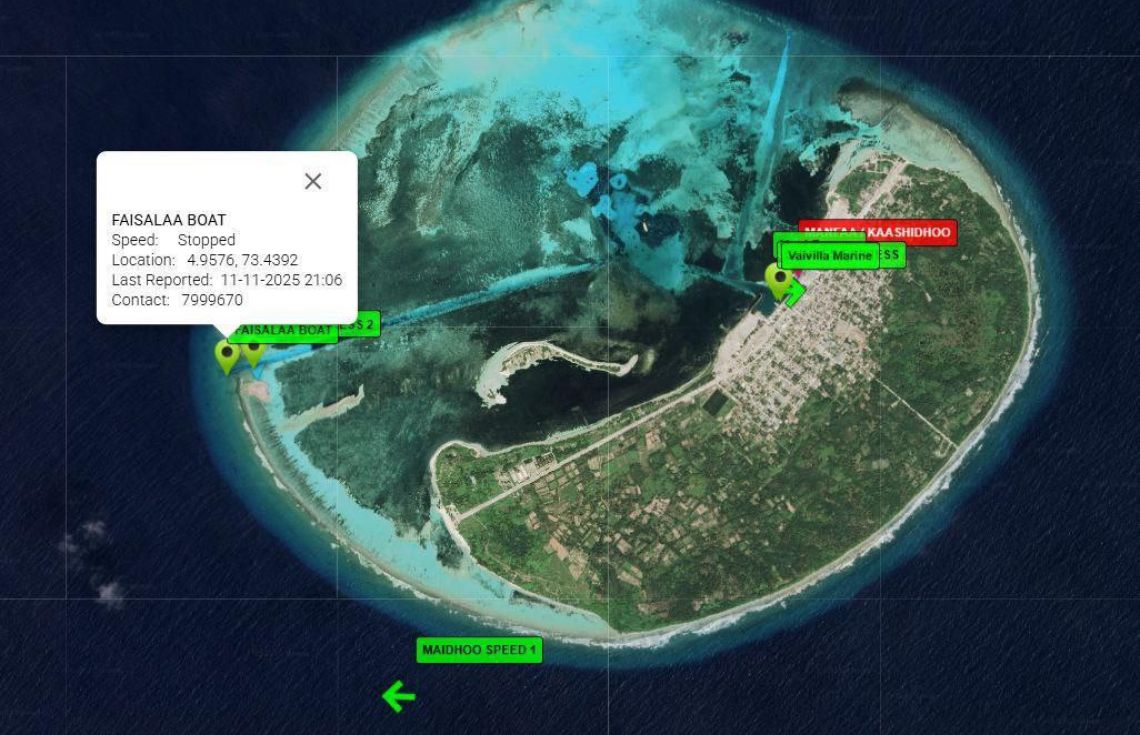 ބޯޓެއް އަޑިއަށް ގޮސް އެކަކު ގެއްލިގެން ހޯދަނީ