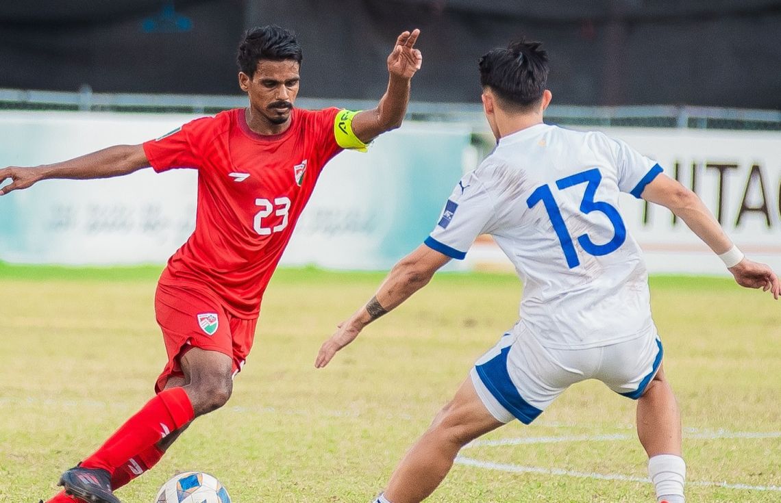 ރާއްޖެ-ފިލިޕީންސް ބައްދަލުކުރި މެޗުގެ ތެރެއިން---ފޮޓޯ: ސިޑިބަރި