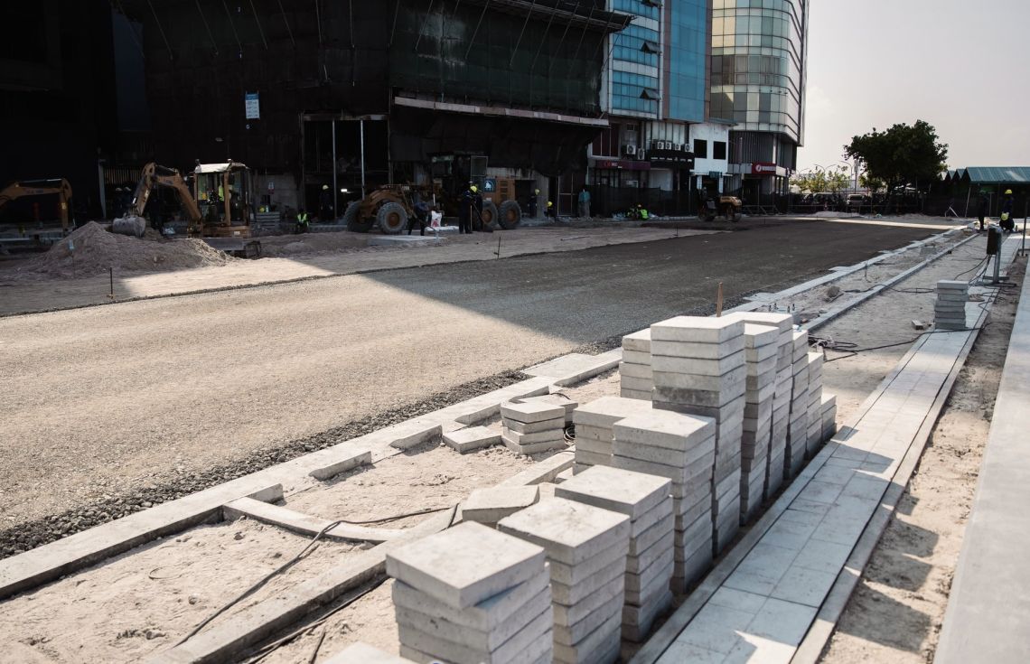 ބޮޑުތަކުރުފާނު މަގު ތަރައްގީ ކުރުމުގެ މަސައްކަތުގެ ބޮޑުބައެއް ނިމިއްޖެ