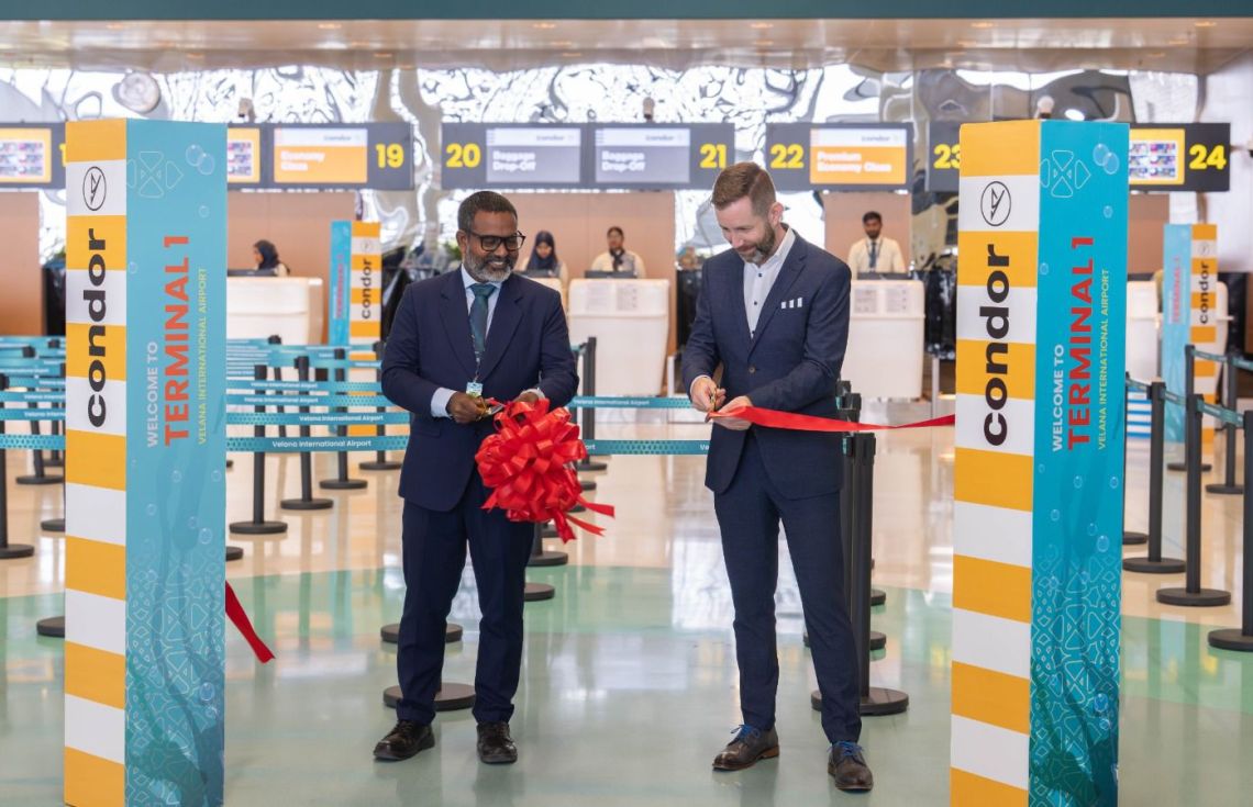 ވީއައިއޭގެ އާ ޓާމިނަލް 1 އިން ޖަރުމަނުގެ ކޮންޑޯއަށް ހިދުމަތް ދޭން ފަށައިފި